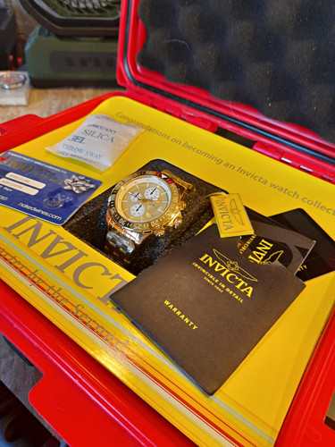 Invicta aviator 52mm quartz - invicta,